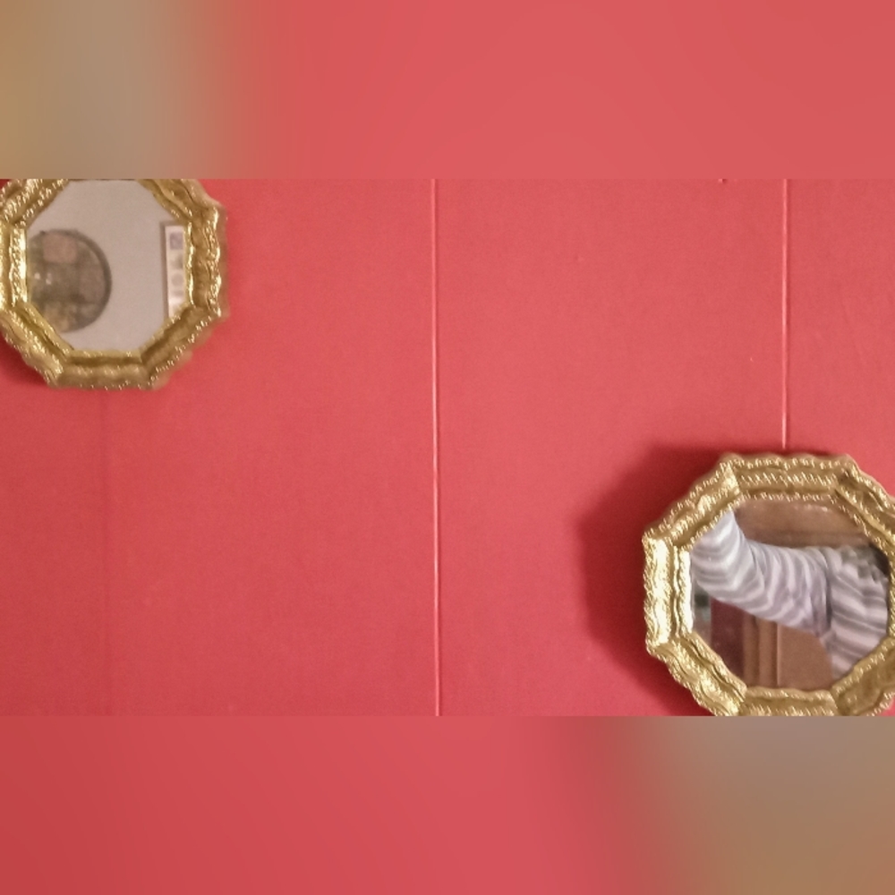 Vintage mirror set